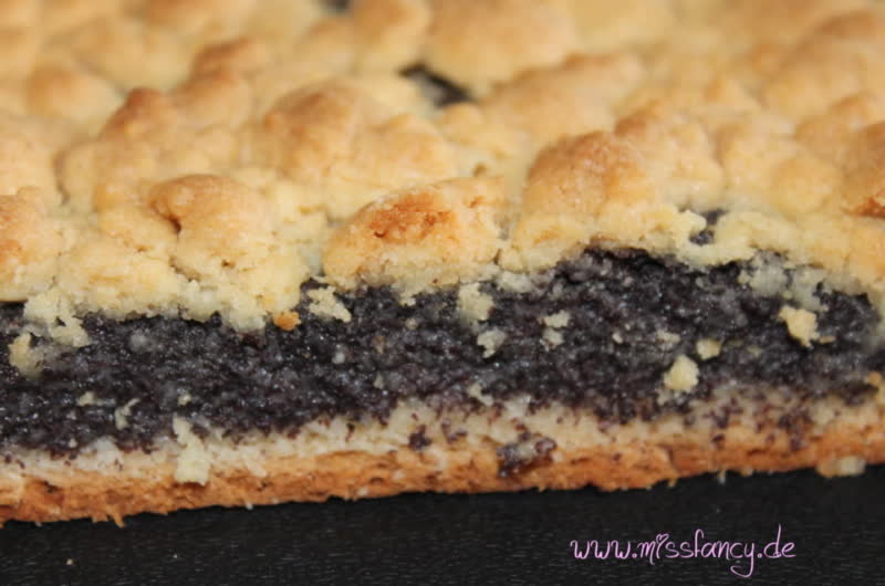 Leckerer Mohnstreusel